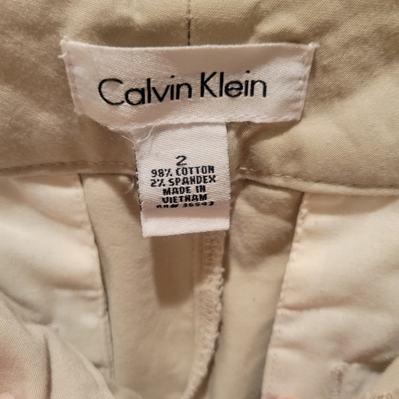 Calvin Klein Riley Khaki Pants size 2 - Picture 5 of 5